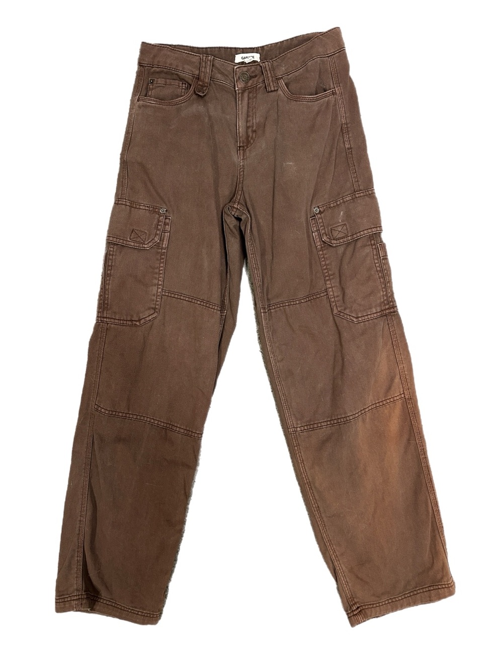 Garage Womens Brown Cargo Pants
